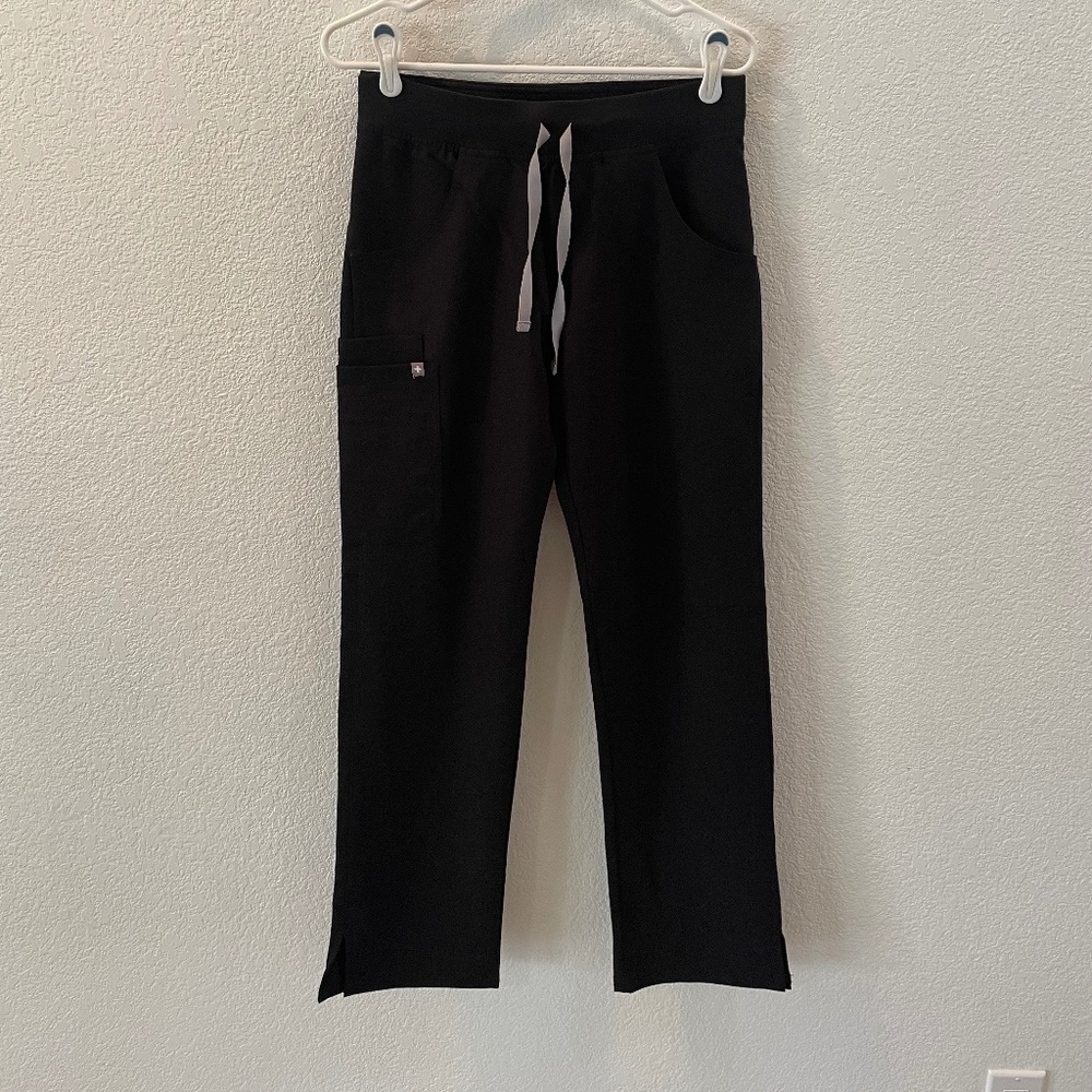 Figs Kade Black Pant XS